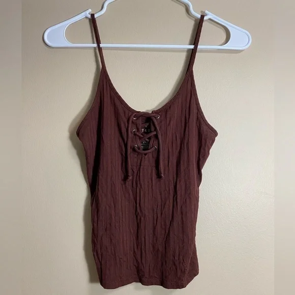 9 BUNDLE American Eagle Soft & Sexy Ribbed Tank Tops Women’s Size Small - Picture 9 of 13